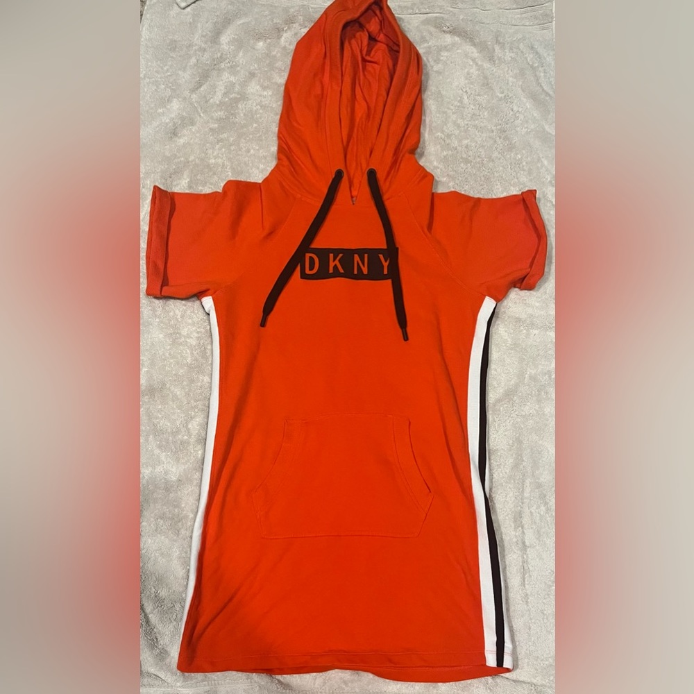 Orange DKNY athletic dress